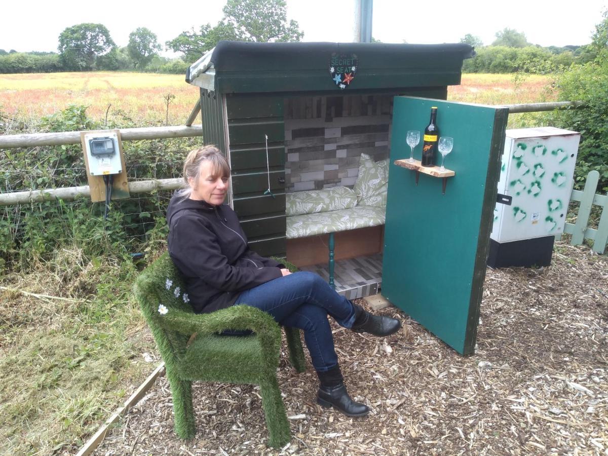 Glamping Malvern Shepherd Hut Exterior foto