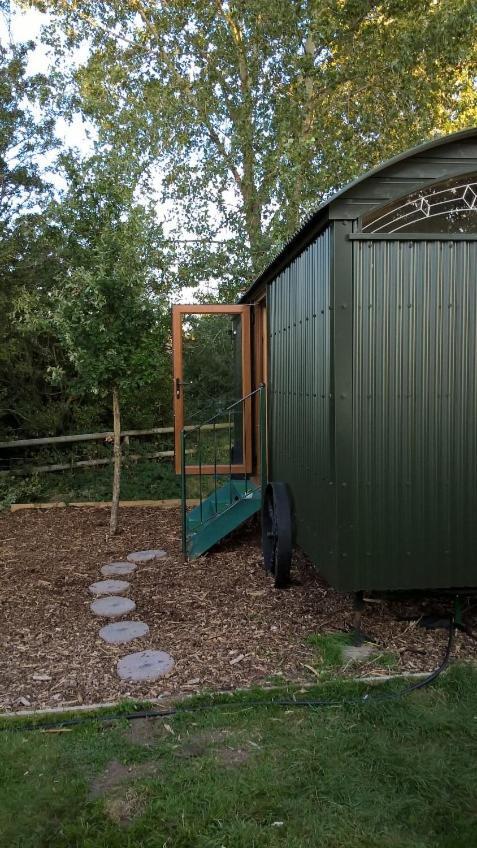 Glamping Malvern Shepherd Hut Exterior foto